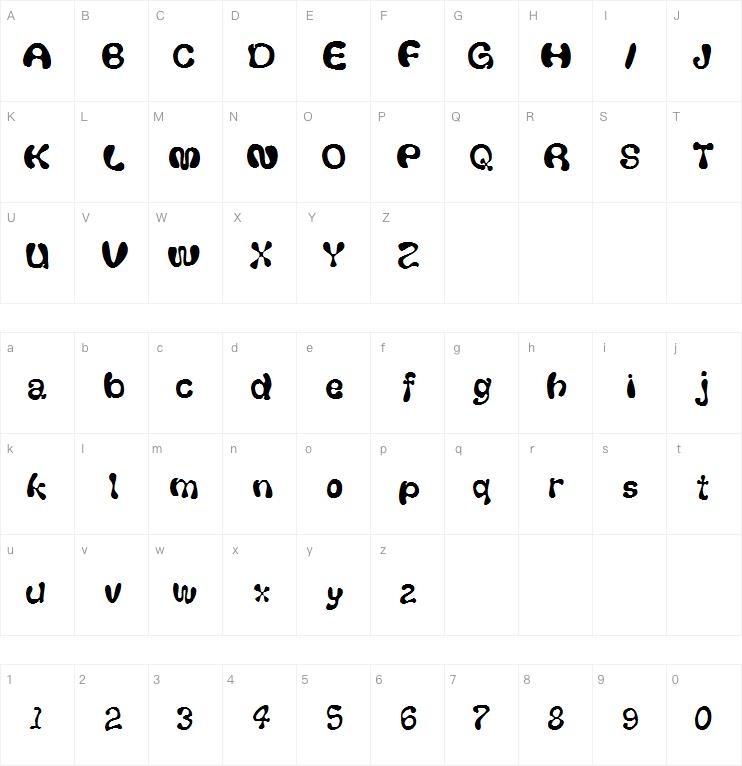 Thickhead字体