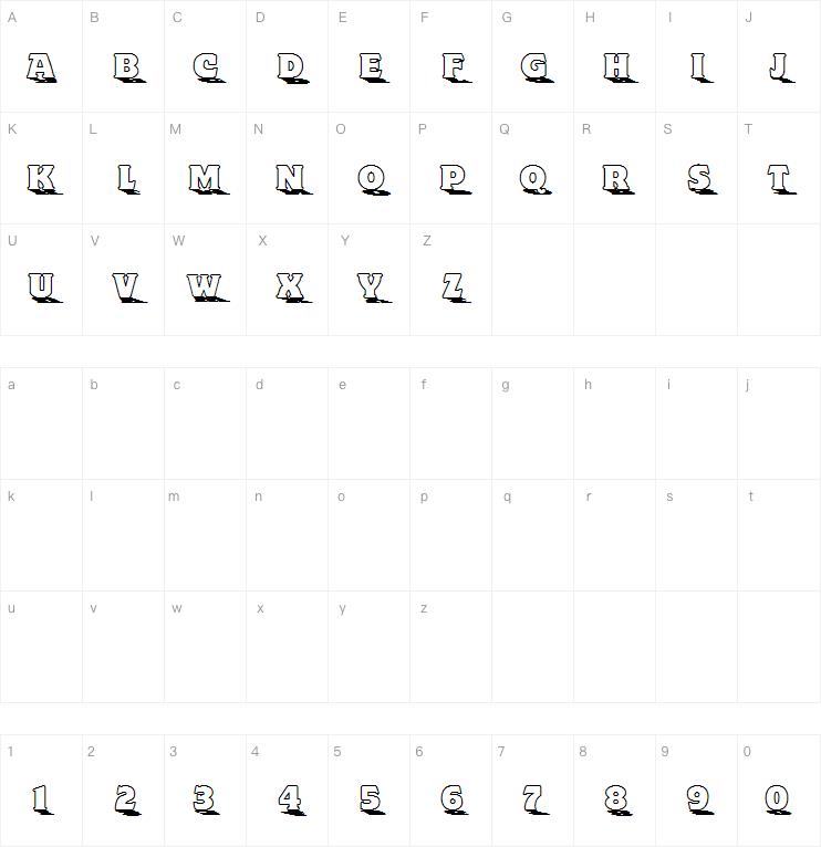 Toyland-OutlineA字体