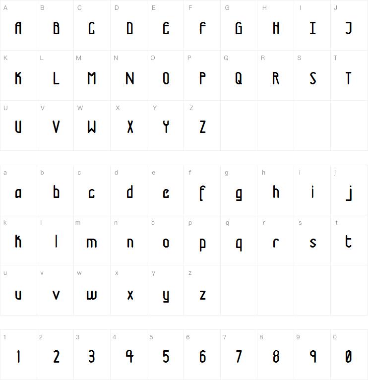 Tramway字体