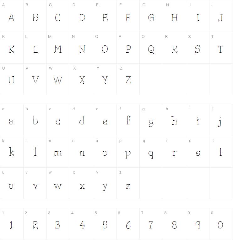 Trots Light - hmk字体