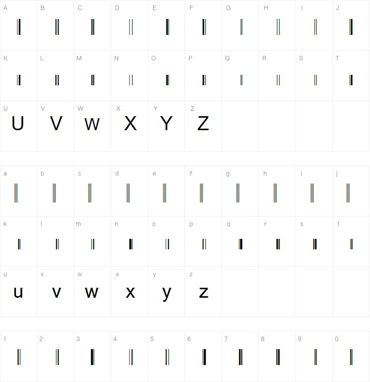 UpcEP36xTt字体