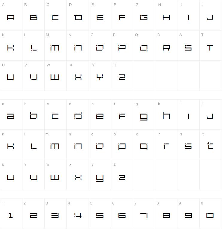 Unfinished字体