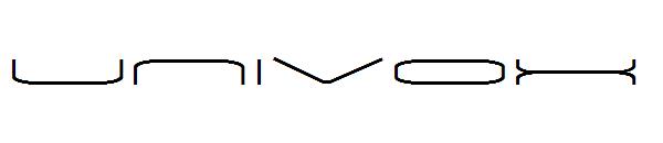 Univox字体