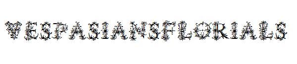Vespasiansflorials字体