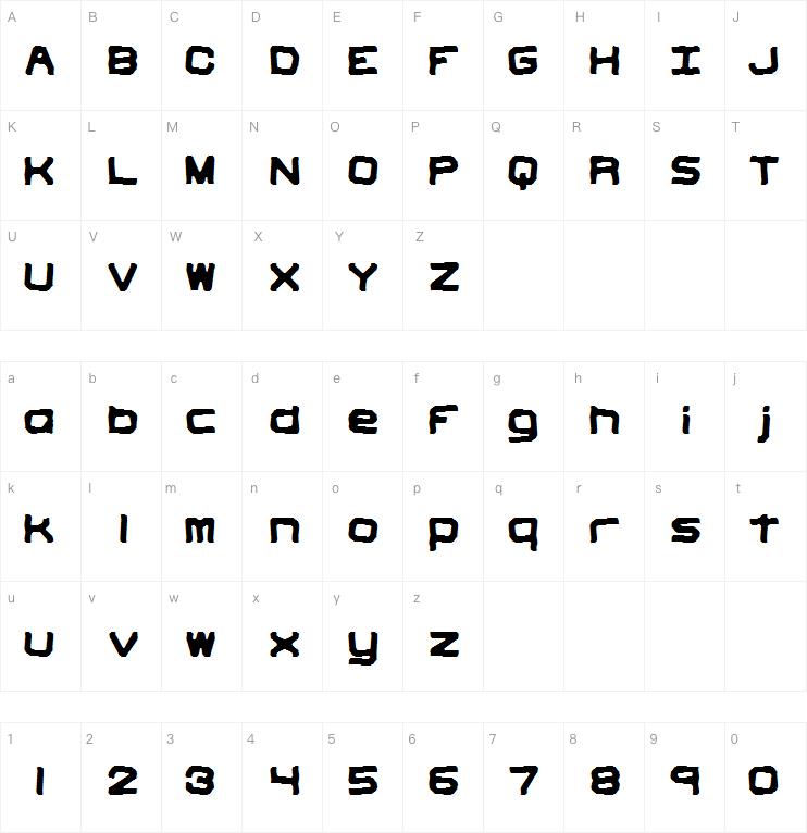 Vindicti字体