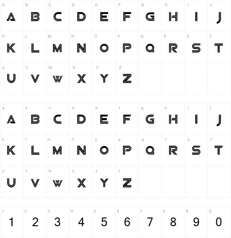 Vipersquadron字体