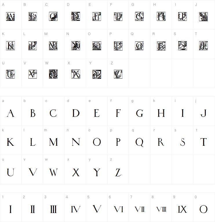 Wadsworthindustria字体