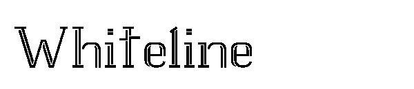 Whiteline字体