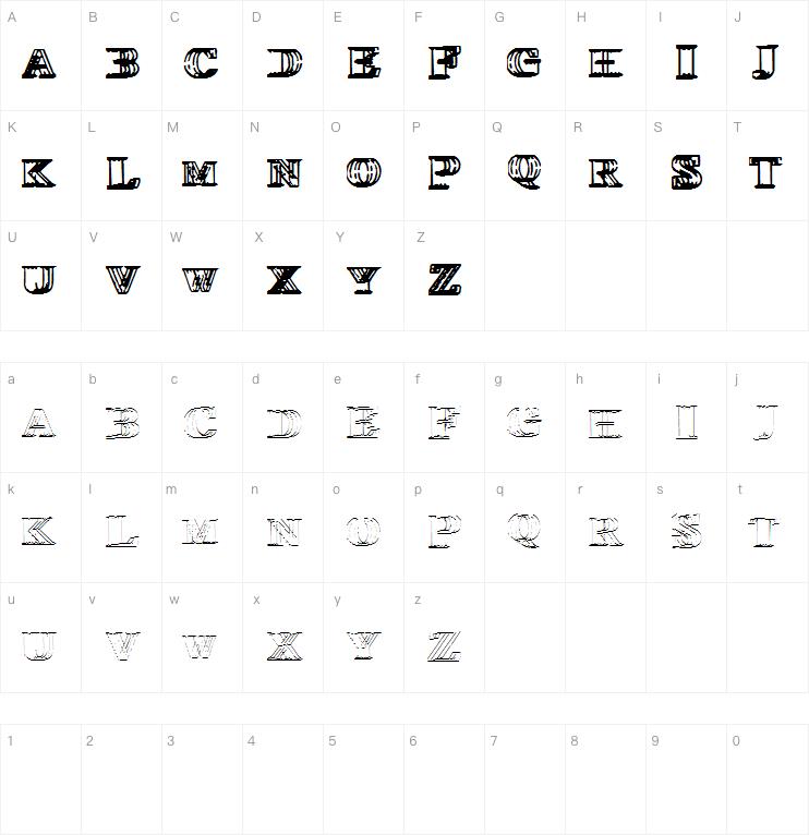 Wire字体