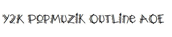 Y2K PopMuzik Outline AOE