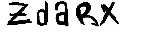 Zdarx字体