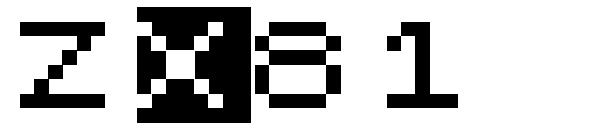 Zx81字体b