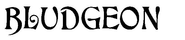 BLUDGEON字体