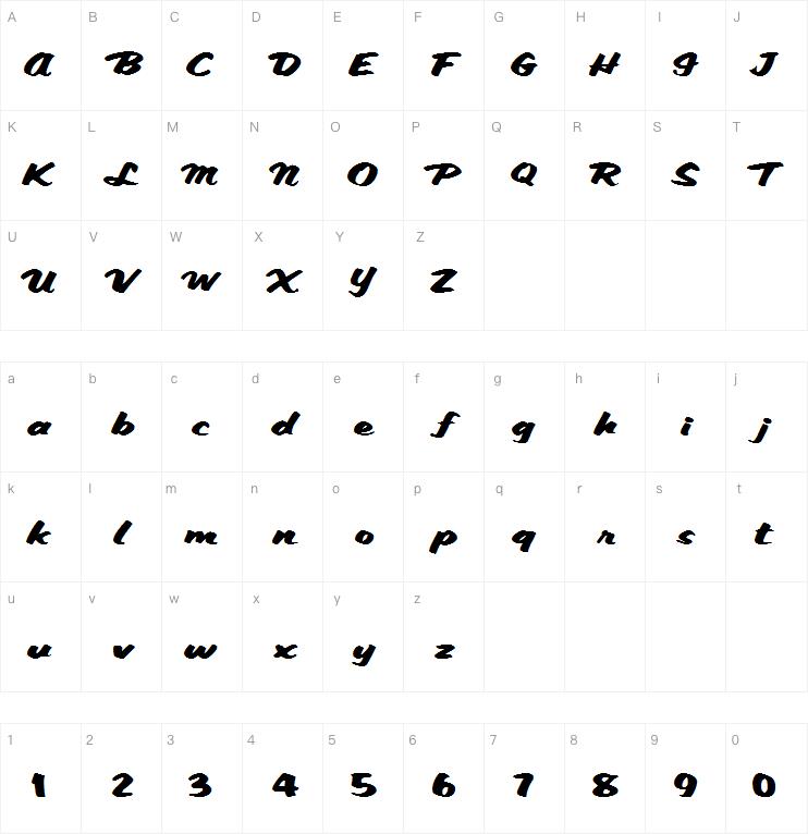 WATERMARK字体