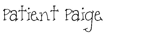 Patient Paige