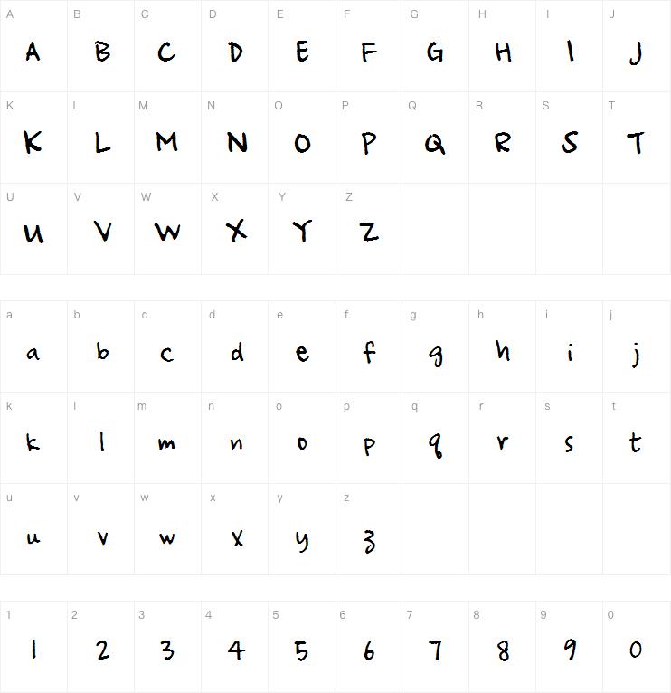 ampersand字体