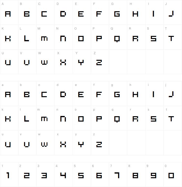 MicroN56字体