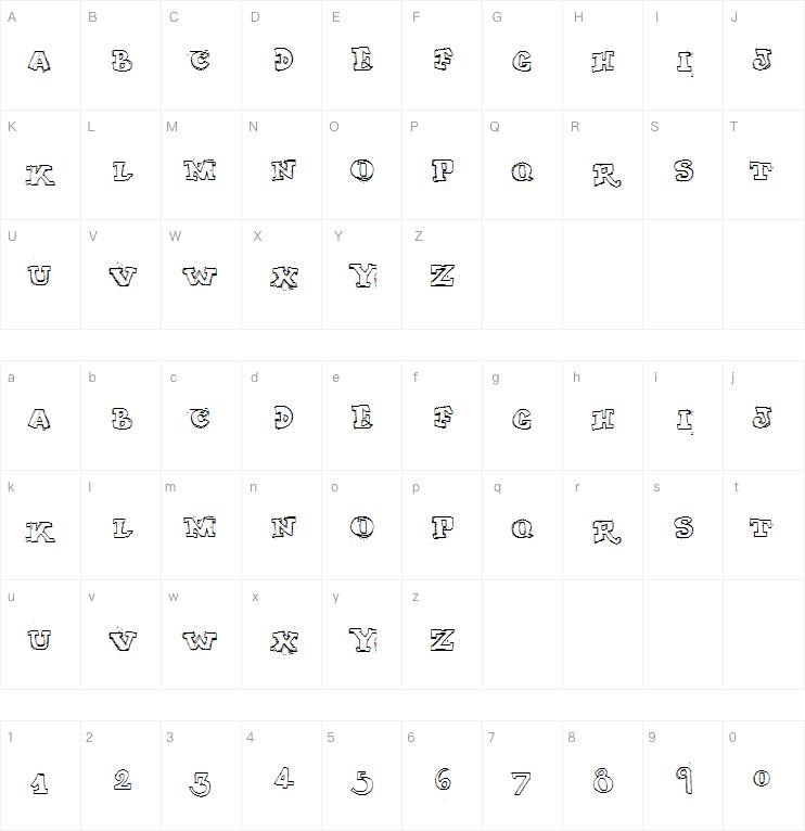 MYTURTLE字体