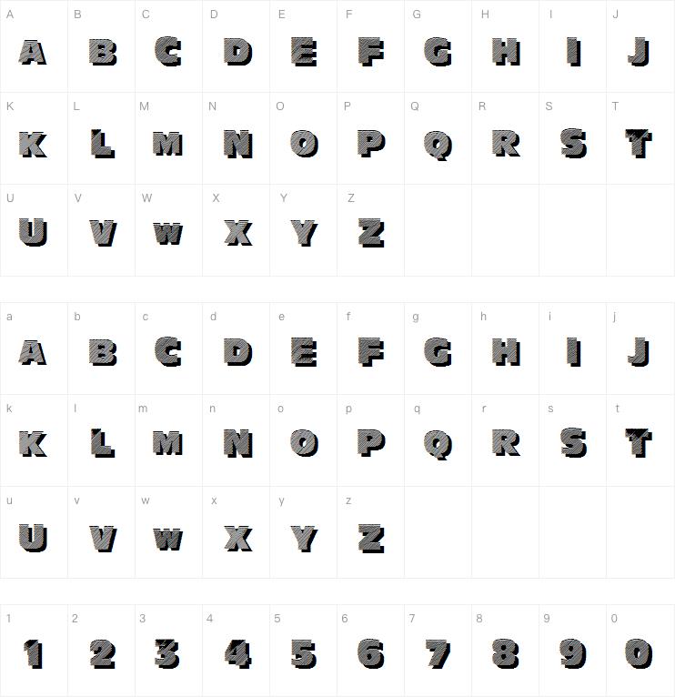 Anthracite字体