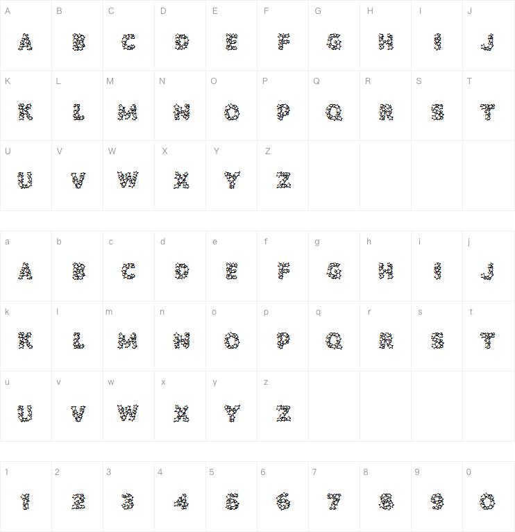 Popstars字体