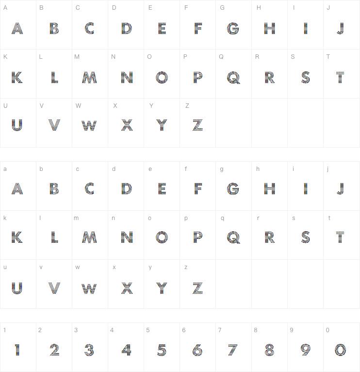 Fortuna Dot字体