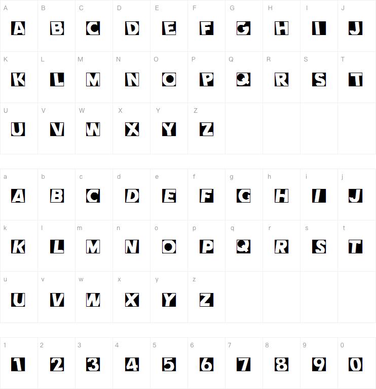 CometNegative字体下载