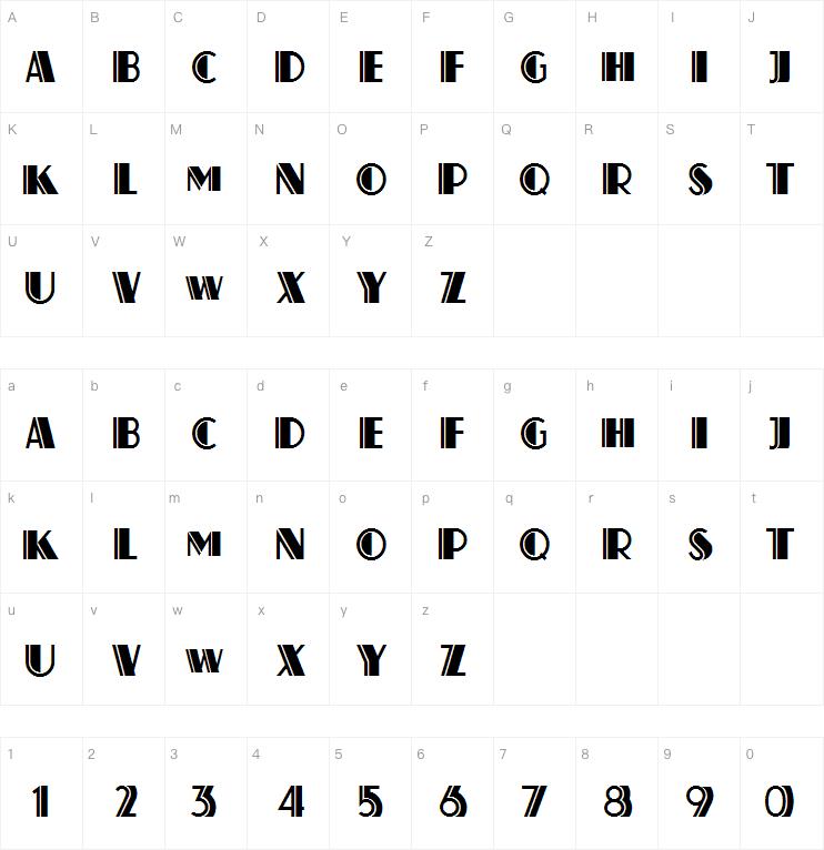 Atlas Solid字体