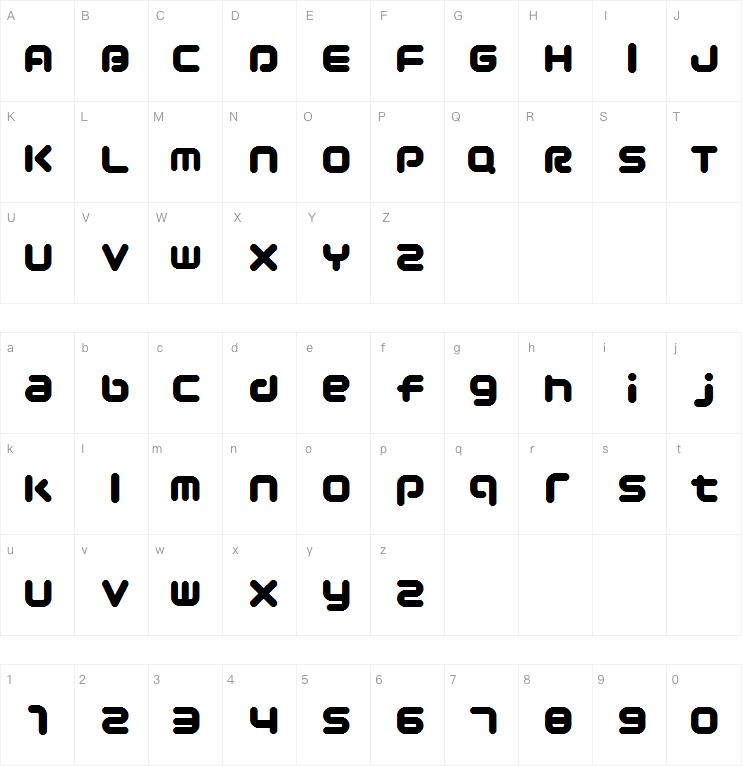 POCOULTRA字体