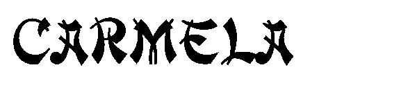 CARMELA字体