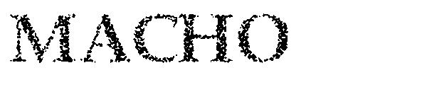 MACHO字体