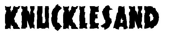 KnuckleSand字体