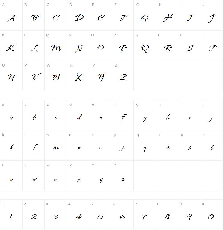 Kolker Brush字体