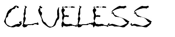 CLUELESS字体