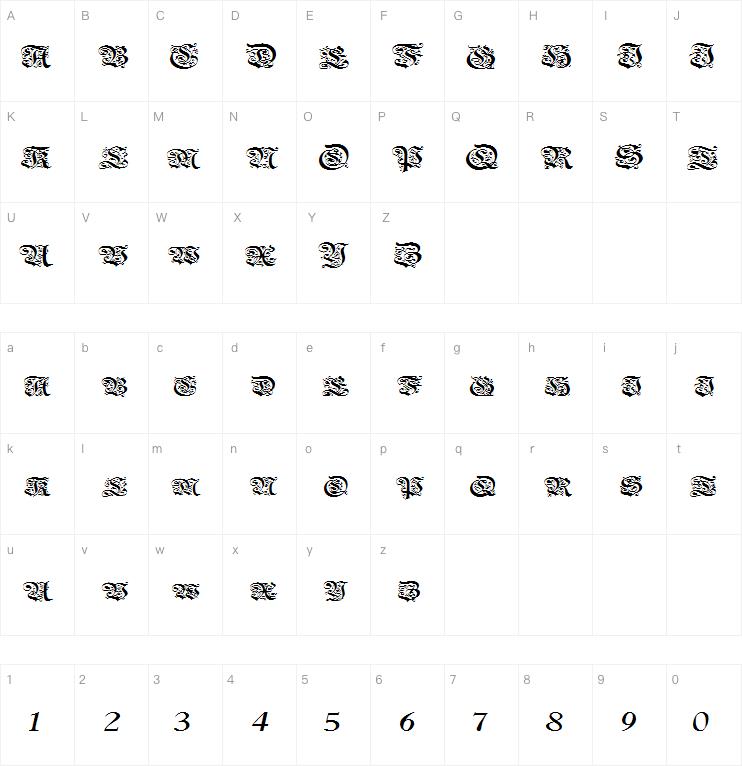 TOUGH字体