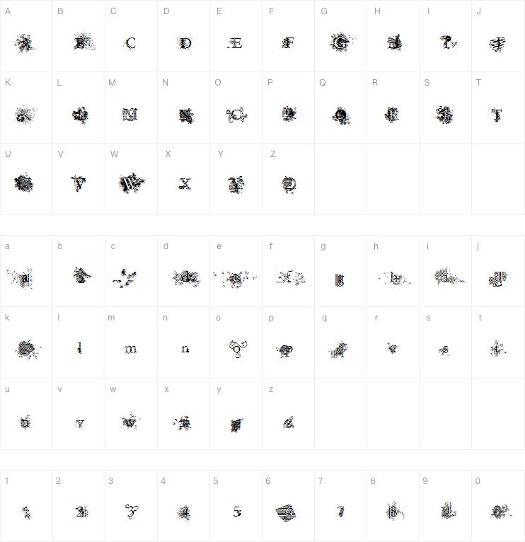 EvanAndEstrya字体