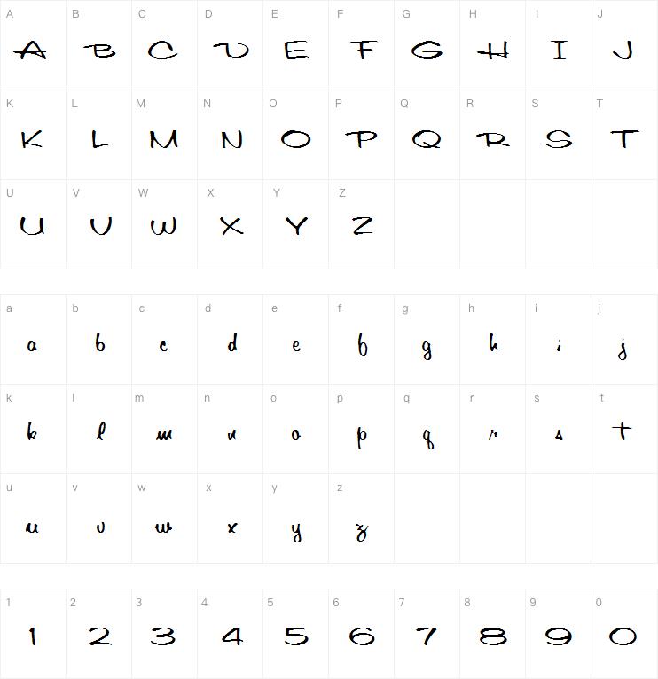 RUMBLESEAT字体