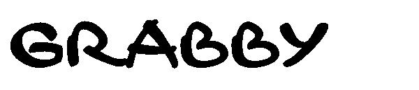 GRABBY字体
