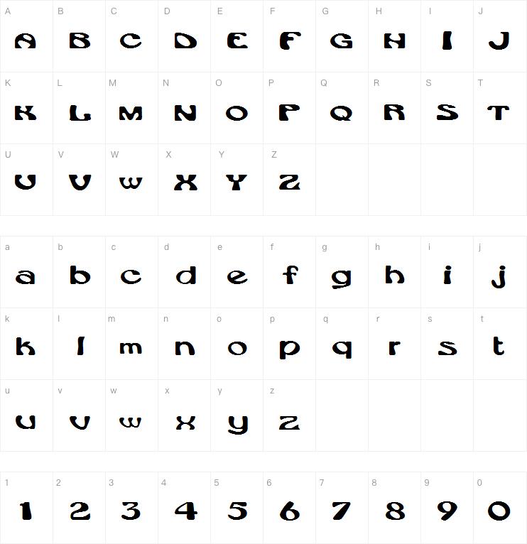 PLUMP字体