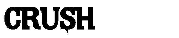 CRUSH字体