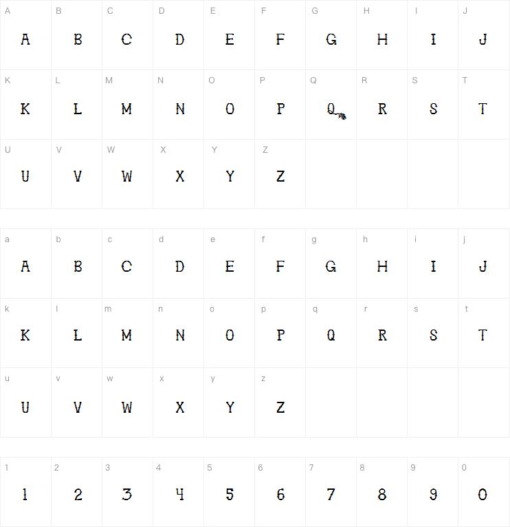 ghosttown_bc字体