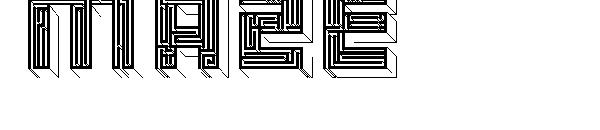 maze字体