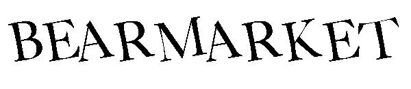 BEARMARKET字体