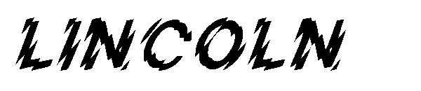 LINCOLN字体下载
