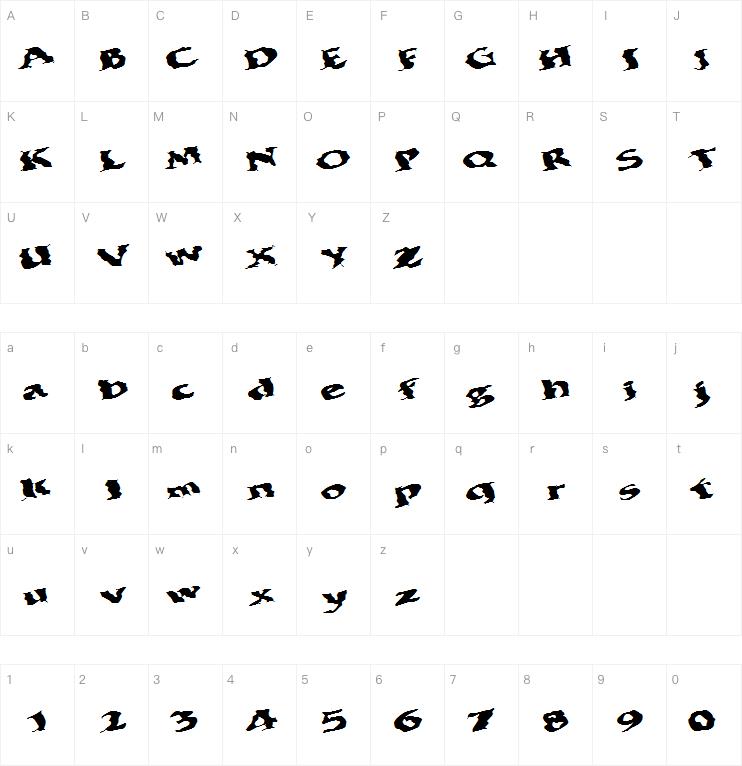 BOHEMIAN字体