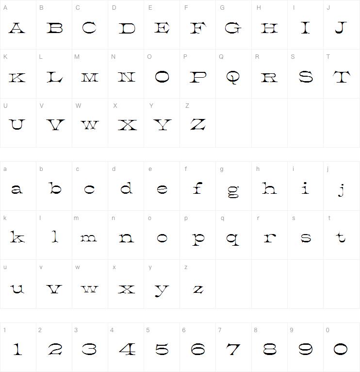 HEARTLIGHT字体下载