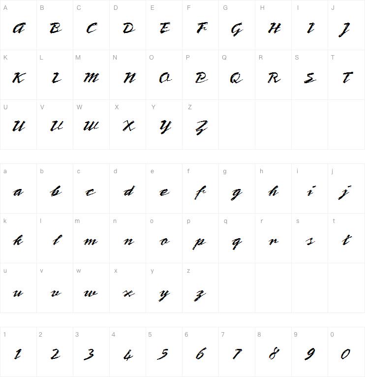 DARIAN字体