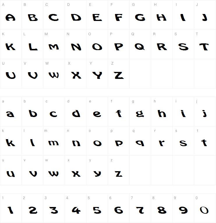 MICRODOT字体