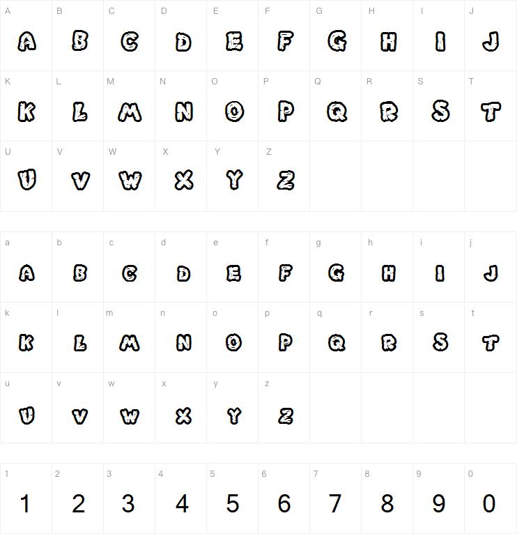 CHLORINR字体