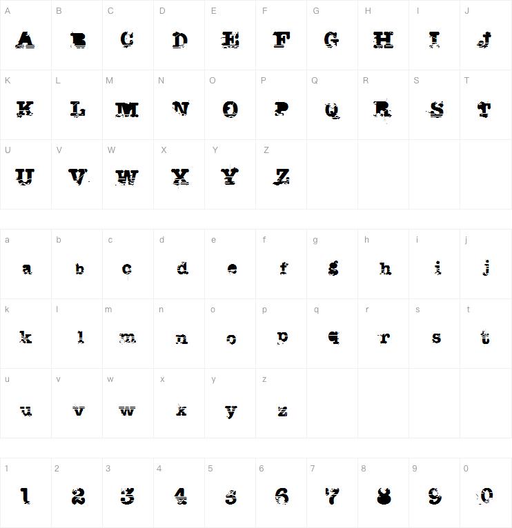 SACRAFIC字体