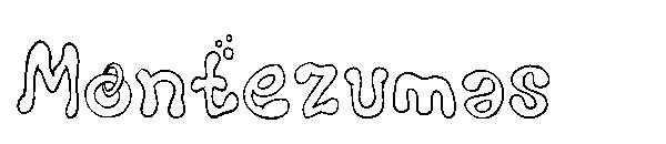 Montezumas字体